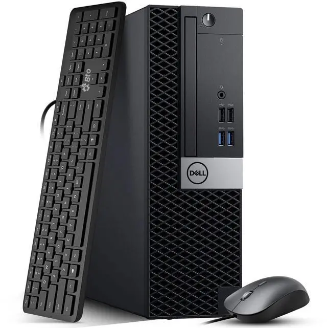 Main image of Dell OptiPlex 5060 Desktop SFF Computer PC Intel Core i5-8500 up to 4.10GHz, 16GB DDR4 Ram,1TB SSD, Wi-Fi, Keyboard & Mouse, Windows 11 Pro (Renewed)