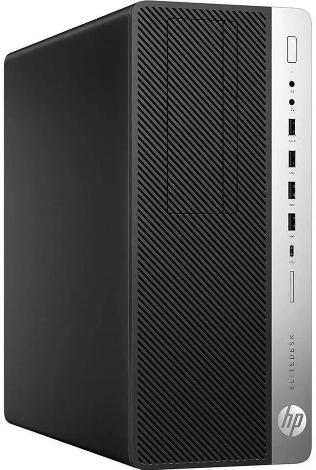 Main image of HP 800 G3 Tower Desktop Computer PC, Intel Quad Core i7-7700 , 32GB DDR4 Ram,1TB SSD, Built-in Wi-Fi & Bluetooth, Wireless Keyboard & Mouse, Windows 11 Professional (Refurbished)