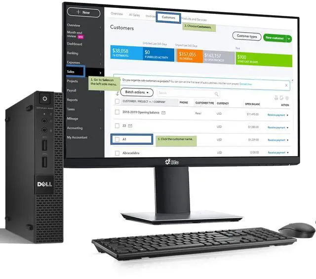 Main image of Dell OptiPlex 3020 Tiny Desktop PC, Intel Core i5-4570T 4th Gen. Processor , 8GB DDR3 Ram, 256GB SSD, 22Inch Monitor, Keyboard & Mouse, Wi-Fi, Windows 11 Professional (Renewed)