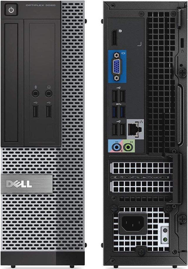 Refurbished: DELL OPTIPLEX 3020 Slim Business Desktop Computer SFF