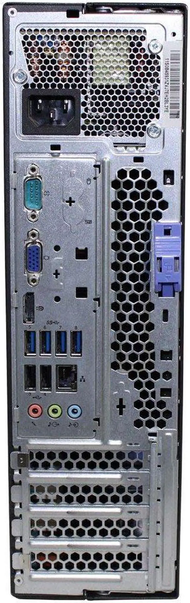 Alt view image 5 of 6 - Lenovo ThinkCentre M92p Business Desktop Computer - Intel Core i7 Up to 3.9GHz, 16GB RAM, 240GB SSD, Windows 10 Pro