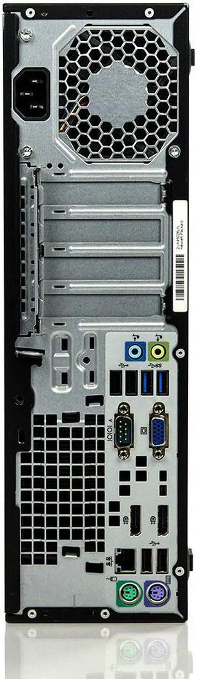 Alt view image 3 of 8 - HP ELITEDESK 800 G1 SFF Slim Business Desktop Computer, Intel i5 4570 2.90Ghz 16GB RAM 240GB SSD, DVD, USB 3.0, Windows 10 Pro, Wifi