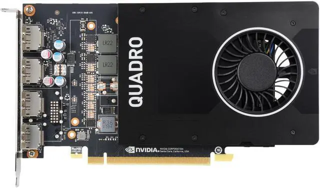 Alt view image 3 of 4 - Dell nVidia Quadro P2000 5GB GDDR5 PCI-E Graphics Video Card 87CG5 087CG5