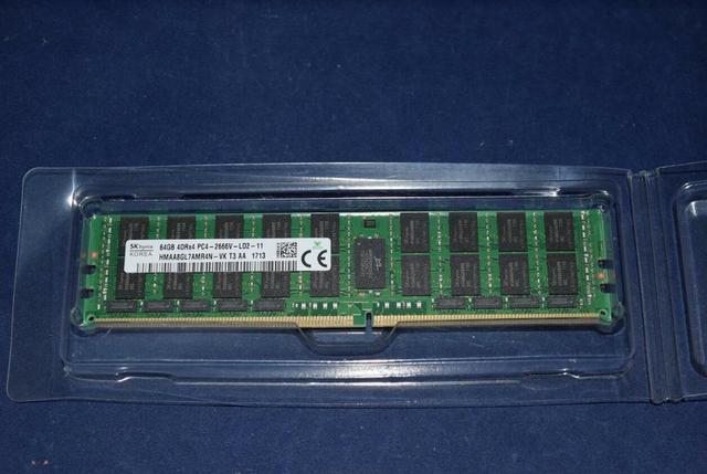 Supermicro Certified MEM-DR464L-HL03-LR26 Hynix HMAA8GL7CPR4N-VK 64GB  DDR4-2666 ECC LRDIMM Memory