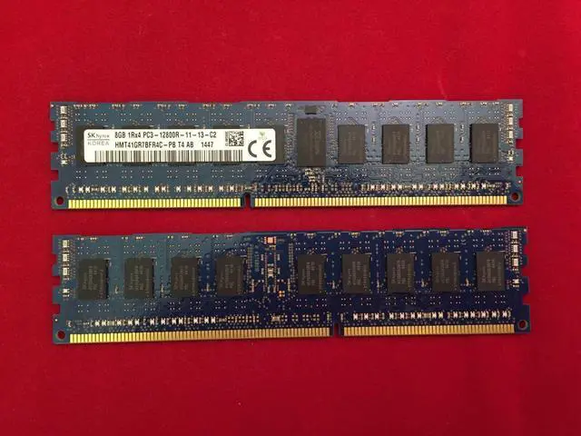 Main image of Dell Hynix 8GB PC3-12800R DDR3-1600 ECC REG SERVER MEMORY HMT41GR7BFR4C-PB