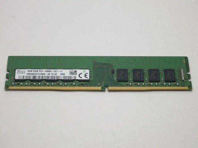 HMA82GU7CJR8N-VK - SK Hynix 1x 16GB DDR4-2666 ECC UDIMM PC4