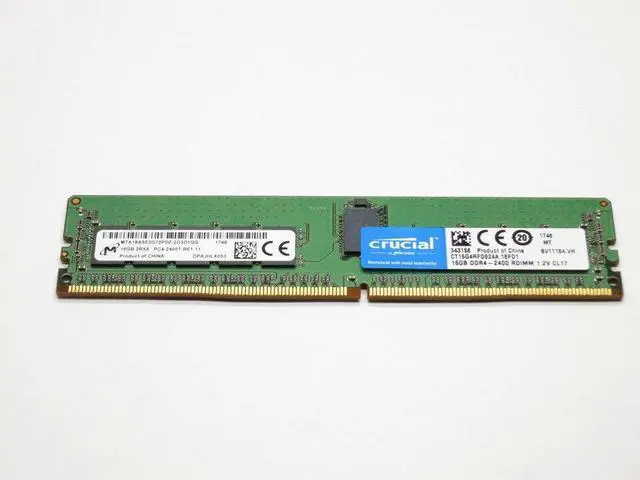 Main image of 370-ACNX - Dell Compatible 16GB PC4-19200 DDR4-2400Mhz 2Rx8 1.2v Registered RDIMM