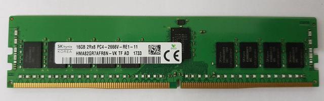 Refurbished: HMA82GR7AFR8N-VK Hynix 16GB DDR4-2666 ECC REG DIMM