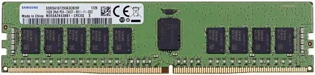 Main image of M393A2K43BB1-CRC SAMSUNG 16GB DDR4 2400 RDIMM 2Rx8 CL17 PC4-19200 1.2V 288-PIN
