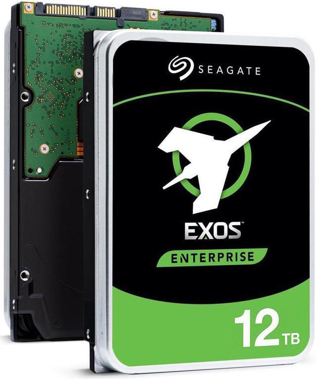 Alt view image 2 of 3 - Seagate Exos 12TB Enterprise HDD SATA 6Gb/s 512e/4Kn 7200 RPM 256MB Cache 3.5" Internal Hard Drive ST12000NM001G-OEM