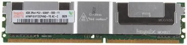 Main image of Hynix 4GB 4G DDR2-667MHZ PC2-5300F 2RX4 ECC FB-DIMM Server Memory RAM