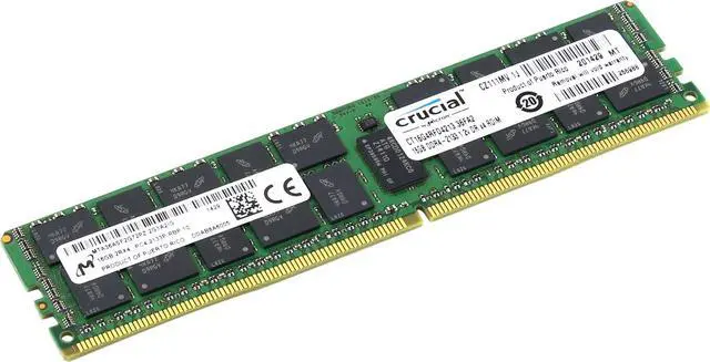 Alt view image 5 of 5 - For Dell SNP1R8CRC/16G A7945660 16 GB 288-Pin DDR4 ECC RDIMM Server Memory for PowerEdge C4130 by MICRON RAM