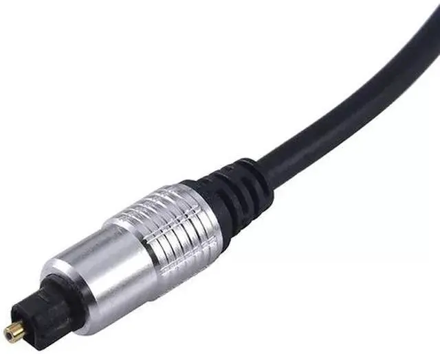 Alt view image 4 of 5 - Easyday Optical Cable 1.5M Optical Digital Audio Cable Toslink Lead for LG/Samsung/Sony/Philips Sound Bar, Smart TV, Home Theater, PS4, Xbox & PlayStation - 5ft/Black