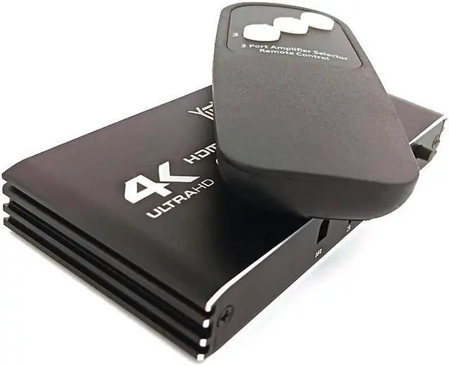 Alt view image 4 of 7 - Easyday HDMI2.0b Switch 3X1 3 in 1 out HDCP2.2  4K/60HZ without power supply