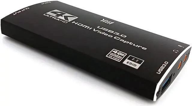 Alt view image 5 of 7 - Easyday USB3.0 video capture card HDMI2.0b loop out mixing 4K60HZ decoding 4K30HZ