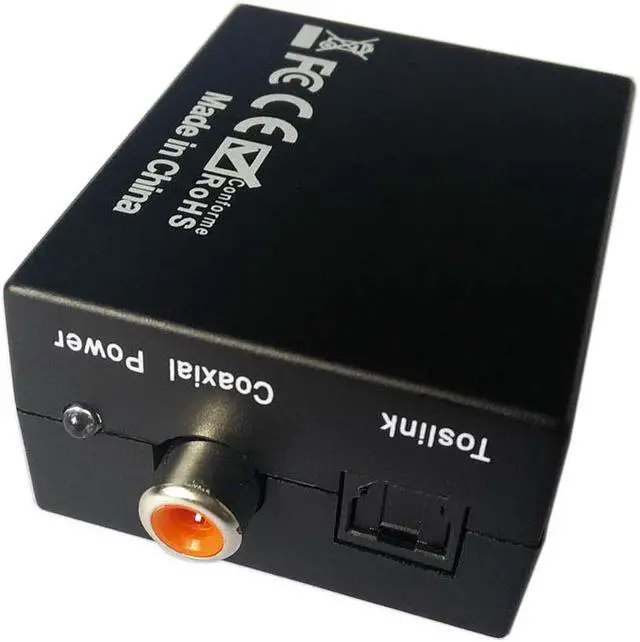 Alt view image 3 of 5 - Analog L/R to Digital S/PDIF&TOSLink Analog to Digital Audio Converter Adapter
