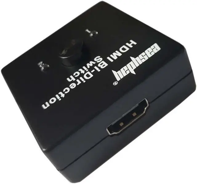Alt view image 2 of 2 - 2 Ports HDMI 2.0 Bi-direction Manual Switch 2x1 HDMI Switcher or 1x2 HDMI Splitter
