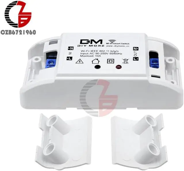 Alt view image 4 of 5 - App Control Wifi Switch 433mHz Sonoff Wireless Remote Control Switch Internet of Things Timing Trigger AC 110V 220V 10A