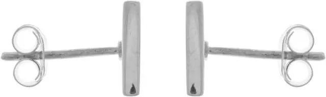 Alt view image 3 of 3 - Jewelry Trends Sterling Silver Scuba Diver Down Enameled Flag Stud Post Earrings