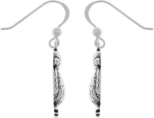 Alt view image 3 of 3 - Jewelry Trends Sterling Silver Cute Baby Penguin Dangle Earrings