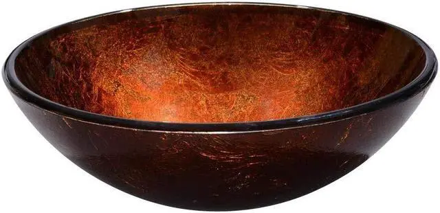 Alt view image 5 of 11 - Modern Bathroom Round Artistic Tempered Glass Vessel Vanity Sink Bowl Basin Spa