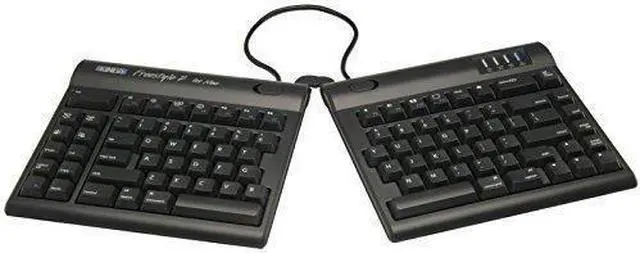 Alt view image 3 of 6 - Kinesis Freestyle2 Keyboard for Mac, Us English Legending, Black, 9 Inch Maximum - KB800HMB-US
