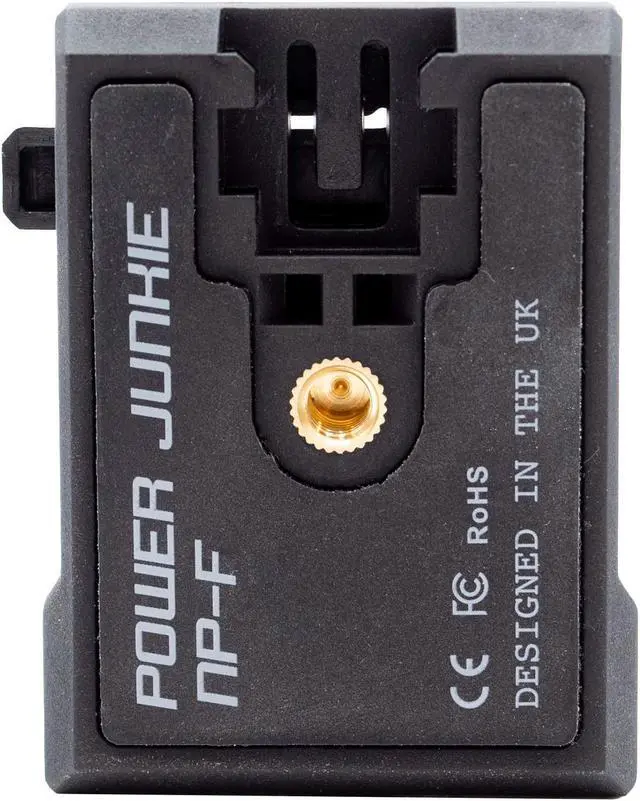 Alt view image 2 of 7 - Power Junkie NP-F by Blind Spot - Multi use powering Adapter for filmmakers Using The NPF - Power Your DSLR with adapters - NPF Charger - Mount to Anything.