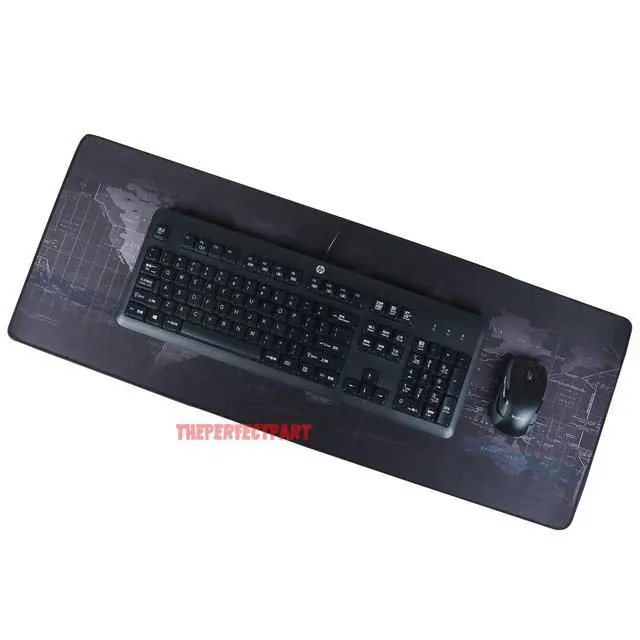 Alt view image 4 of 7 - New Extended Gaming Mouse Pad Large Size Desk Keyboard Mat 800MM X 300MM