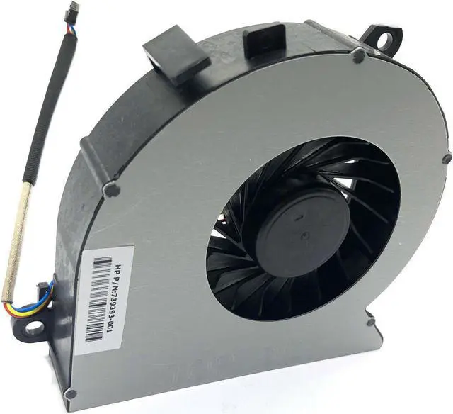 Alt view image 3 of 5 - Cpu cooling fan for HP 18 All-IN-One 18-1200 18-1000 739393-001 DFS651312CC0T