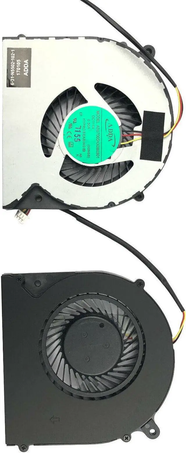 Alt view image 2 of 5 - Cpu cooling fan for henike F57 F57-D1 D57-D2 F57-D3