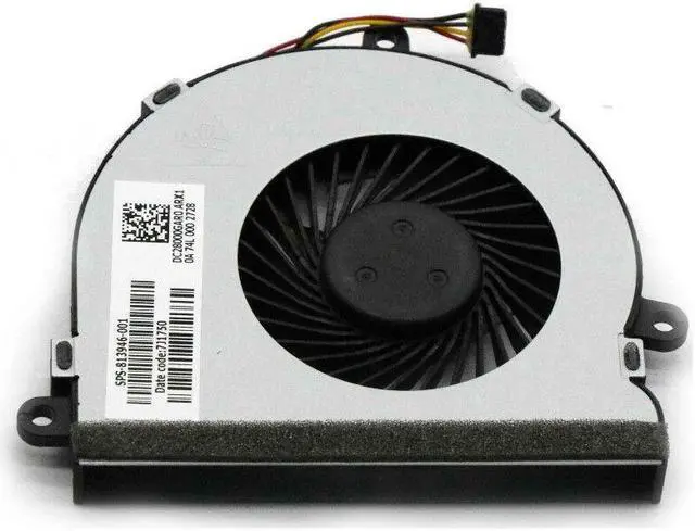 Alt view image 2 of 5 - Cpu cooling fan for HP PAVILION 15-AC 15-AF 15-AY Series 813946-001