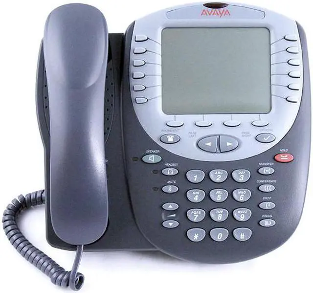 Alt view image 3 of 6 - Avaya 700381544 4621SW IP Phone - Desktop, Wall Mountable