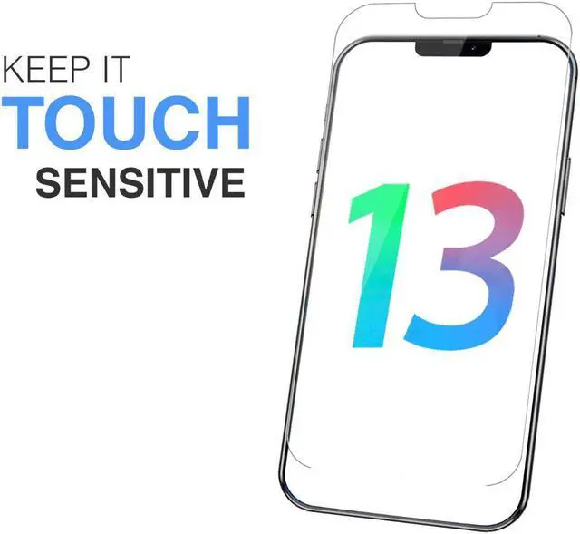 Alt view image 7 of 7 - Teckroot iPhone 13 Screen Protector | Tempered Glass Full Coverage Screen Guard | Scratch Resistant Edge Protection for Apple iPhone 13 | 3 Pack