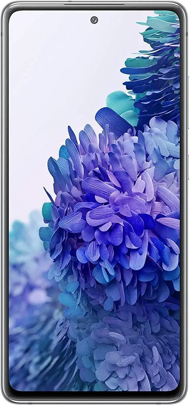 Alt view image 2 of 6 - Samsung Galaxy S20 FE G780G 128GB Dual Sim GSM Unlocked Android Smart Phone  (Global, International Variant/US Compatible LTE) - Cloud White