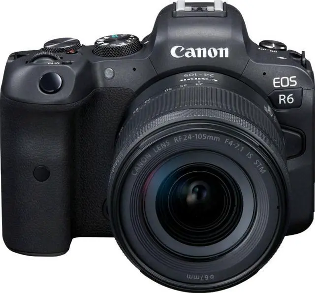 Alt view image 12 of 20 - Canon EOS R6 Mirrorless Camera with 24-105mm f/4-7.1 Lens