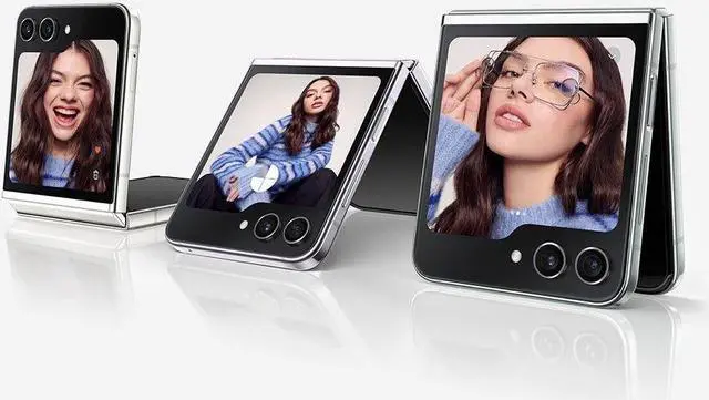 Alt view image 6 of 7 - SAMSUNG Galaxy Z Flip 5 F7310 Foldable Design, 5G Single Sim 512GB 8GB RAM Factory Unlocked for Any Carrier, Global - Grey