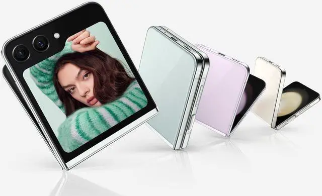 Alt view image 7 of 7 - SAMSUNG Galaxy Z Flip 5 F7310 Foldable Design, 5G Single Sim 512GB 8GB RAM Factory Unlocked for Any Carrier, Global - Grey