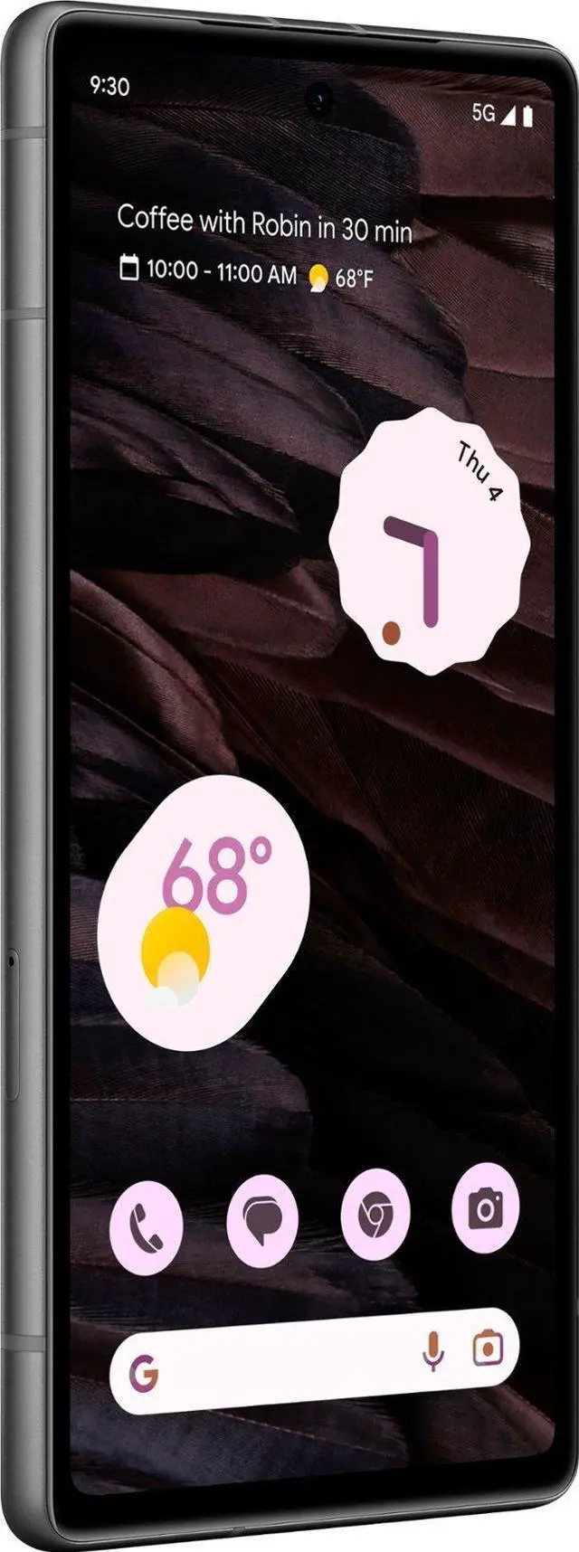 Alt view image 2 of 6 - Google Pixel 7A 5G 128GB 8GB RAM 24-Hour Battery - Factory Unlocked for All Carriers Global Version - Black