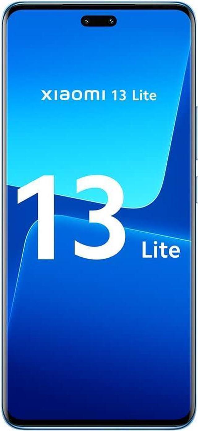 Xiaomi 13 Lite Dual-SIM 128GB ROM + 8GB RAM (Only GSM  No CDMA) Factory  Unlocked 5G Smartphone (Lite Blue) - International Version 