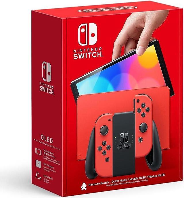  Nintendo Switch - OLED Model: Mario Red Edition