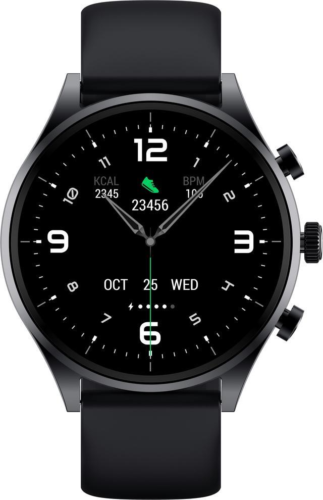 Alt view image 2 of 7 - Black Shark S1 Classic Smart Watch 1.43'' AMOLED Screen, 12 Days Battery Life, IP68 Waterproof, Health Monitoring, Wireless Charging  Black