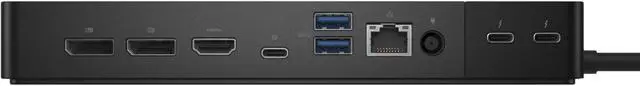 Alt view image 4 of 7 - Dell Thunderbolt Dock WD22TB4: Modular Thunderbolt 4 Dock with A Future-Ready Design + ZoomSpeed HDMI Cable + ZoomSpeed DisplayPort Cable + ZoomSpeed Ethernet Cable - ZoomSpeed Docking Station Bundle