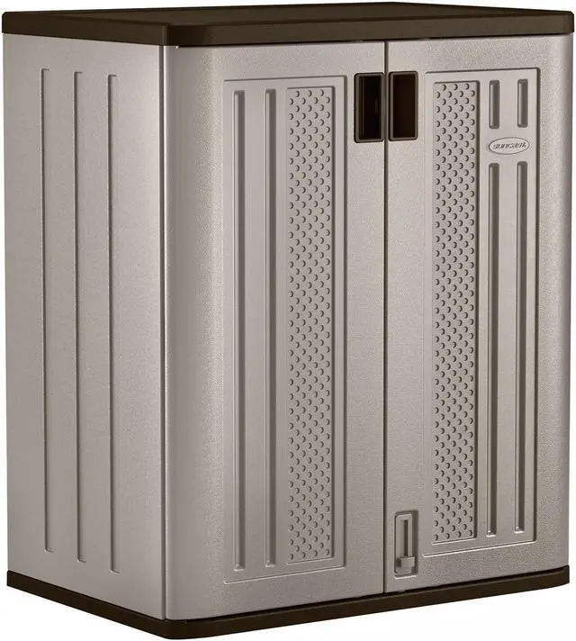 Alt view image 5 of 15 - SUNCAST BMC3600 Shelving Storage Cabinet, 36 in H, 30 in W, 20-1/4 in D,