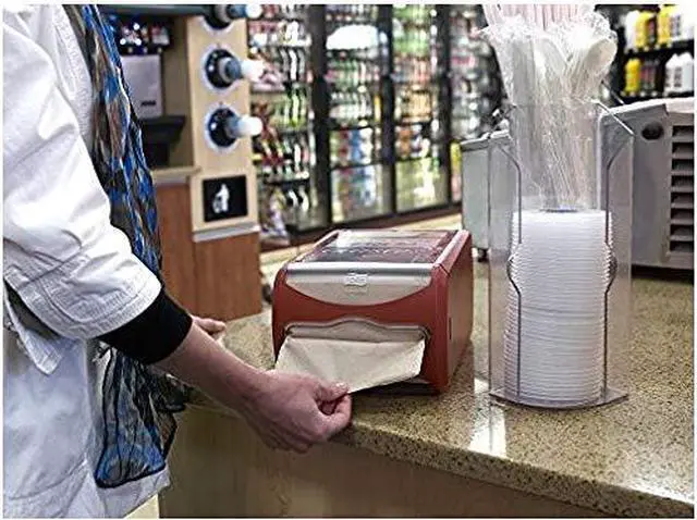 Alt view image 2 of 4 - Tork DX906E Universal Xpressnap Interfold Single-Ply Dispenser Napkin, Natural