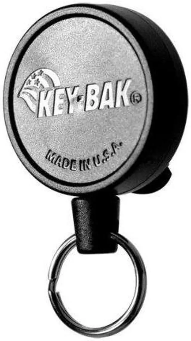 Alt view image 2 of 4 - KEY-BAK #6 Key Reel, Split Ring Type, Black