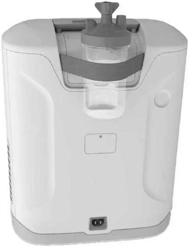 Alt view image 2 of 4 - Inogen At Home 5 Liter Oxygen Concentrator - GS-100 (White) with 3 Years Warranty