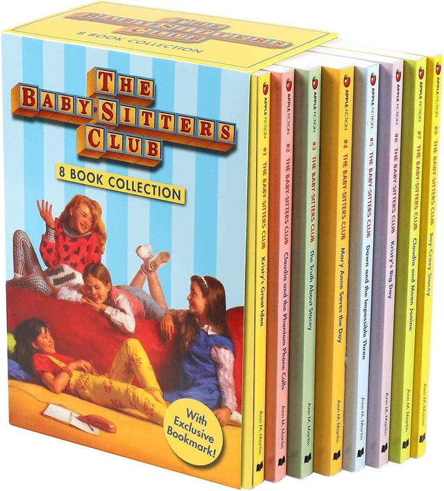 Main image of The Babysitters Club 8 Book Box Set - Series 1-8 Paperbacks by Ann Martin