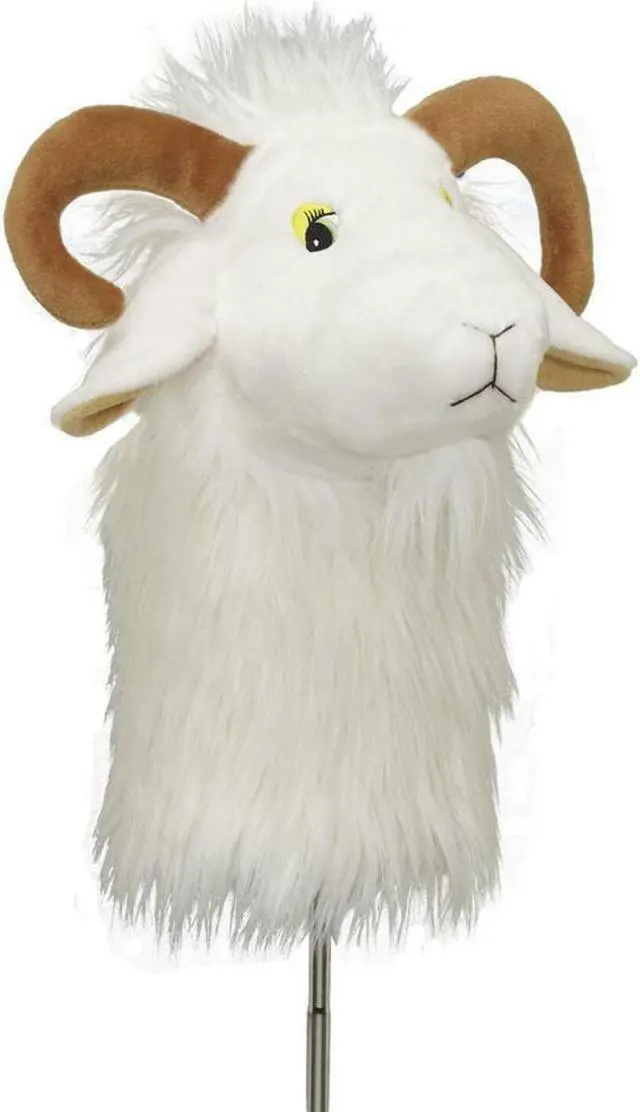 Main image of Creative Covers Mountain Goat Golf Club Head Cover, Singing Headcover, For Woods And Drivers