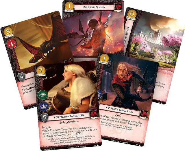 Alt view image 4 of 5 - A Game of Thrones The Card Game Second Edition Core Set | Epic Battle Game | Strategy Game for Adults and Teens | Ages 14+ | 2-4 Players | Average Playtime 1-2 Hours | Made by Fantasy Flight Games