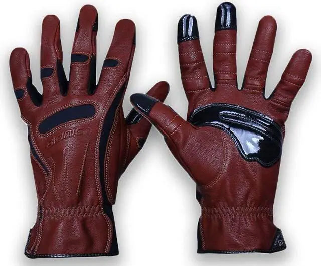 Main image of Bionic Men's Tough Pro with Natural Fit Premium Leather Work Gardening Glove Brown (PAIR)